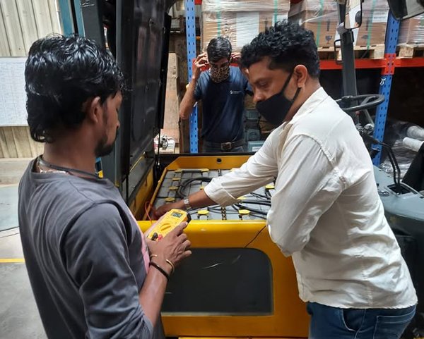 Health Checkup for Equipments and Battery